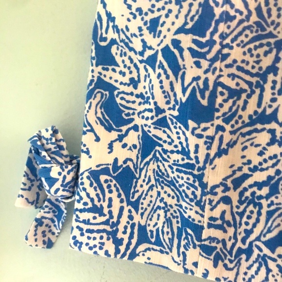 Lilly Pulitzer fox print dress - excellent condition! Size 10 - Picture 5 of 11